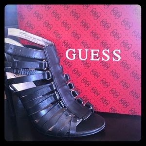 Guess black heels